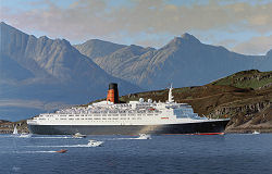 QE2 Clyde Farewell